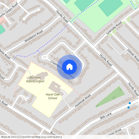 Chamberlain Crescent, Shirley, Solihull, West Midlands, B90