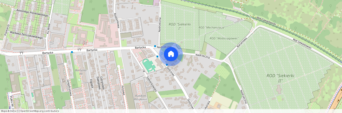 ul. Łososiowa, Siekierki, Mokotów, Warszawa, mazowieckie