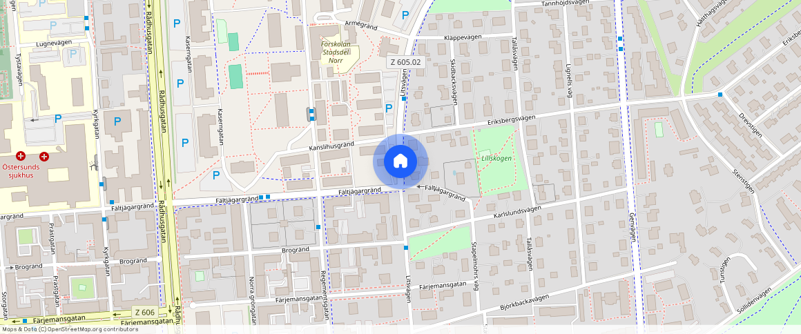 Litsvägen, Östersund