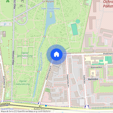 ul. Podchorążych, Sielce, Mokotów, Warszawa, mazowieckie