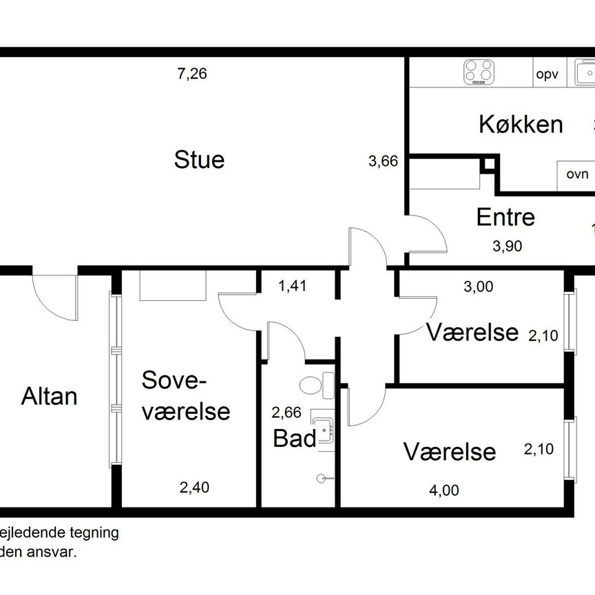 4-værelses Lejlighed på 97 m² i Esbjerg N - Foto 1