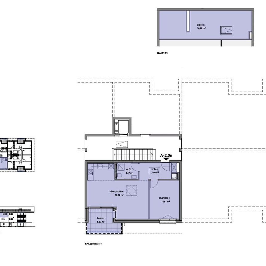 Nice new 2.5-room apartment in a green setting - Photo 1