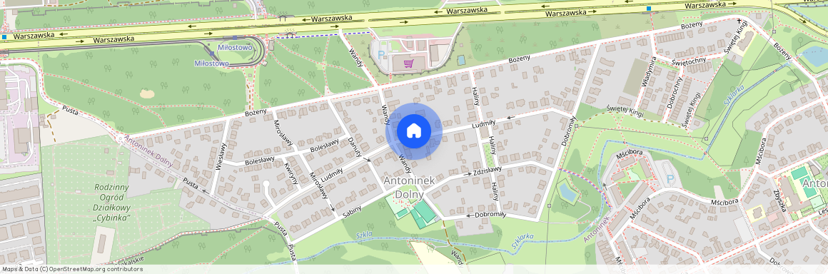 ul. Ludmiły, Antonin, Nowe Miasto, Poznań, wielkopolskie