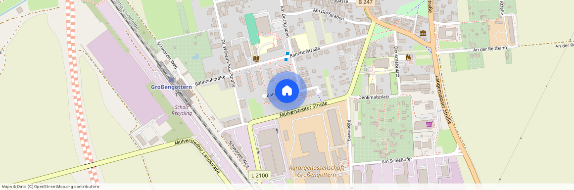 Bahnhofstr. 14d, 99991 Unstrut-Hainich OT Großengottern