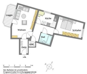 Seniorengerechte 2-Zimmer-Wohnung in Mülheim-Dümpten mit Wohnberech... - Photo 1