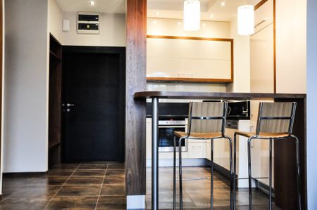 Apartament wynajem Poznań City Park Wyspiańskiego balkon - Zdjęcie 3
