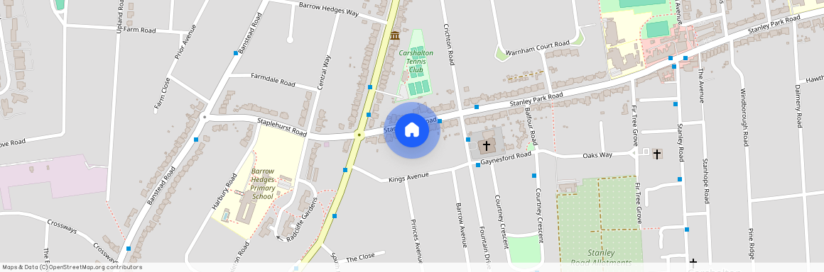 Stanley Park Road, Carshalton, Greater London, SM5
