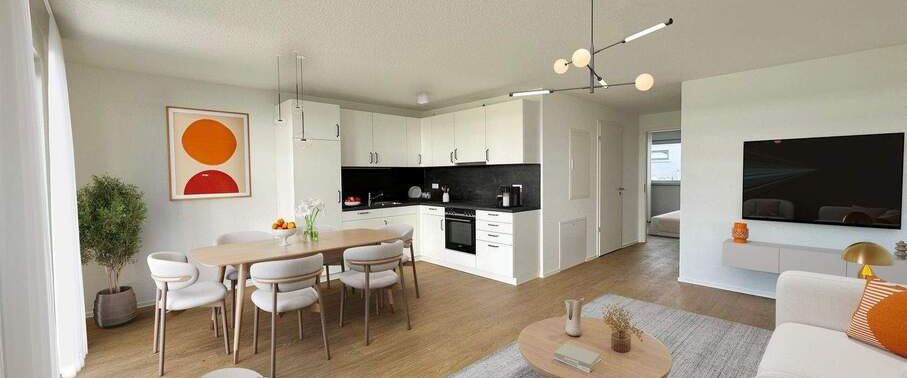 Neubau-Penthousewohnung mit 3 Zimmern und Dachterasse - Foto 1