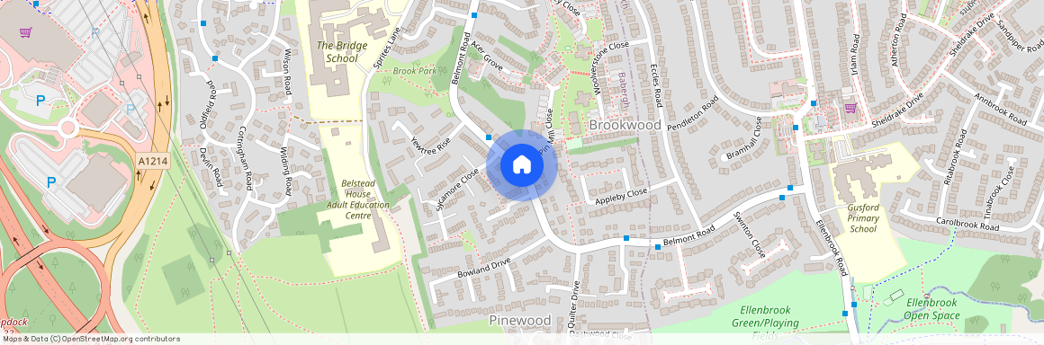 Belmont Road, Ipswich, Pinewood