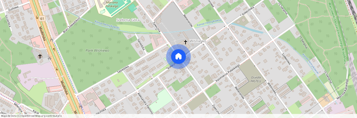 ul. Kołacińska, Henryków, Białołęka, Warszawa, mazowieckie