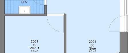 2-værelses studiebolig (Type 1) - Foto 1