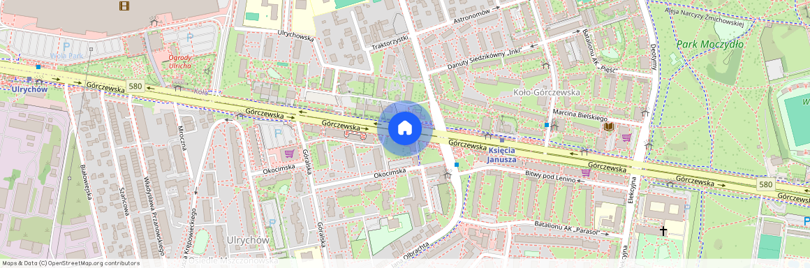 Warszawa, Wola, ul., Okocimska