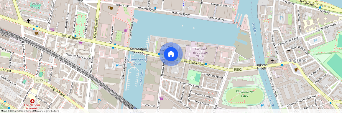 The Waterside, Charlotte Quay Dock, Dublin 4, D04 T977.