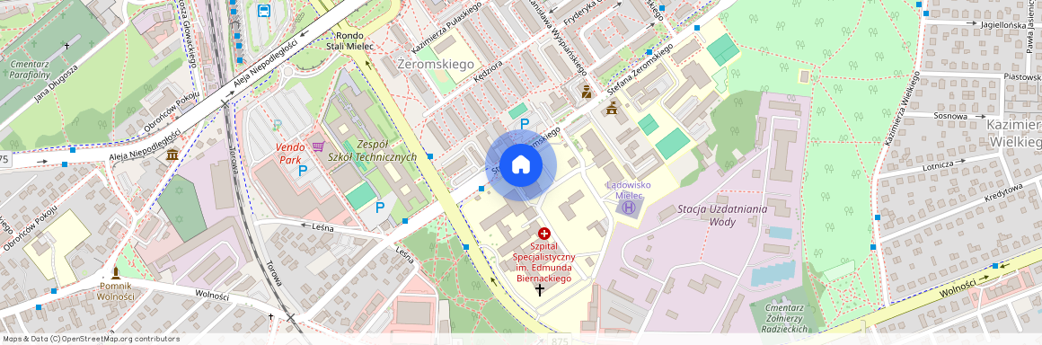 ul. Żeromskiego, Mielec, mielecki, podkarpackie