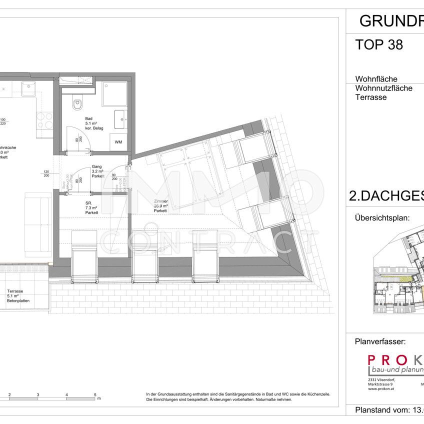 2 Zimmer-Wohnung nahe der Stammersdorfer Weingärten! Brünnerstraße 271 - Foto 1