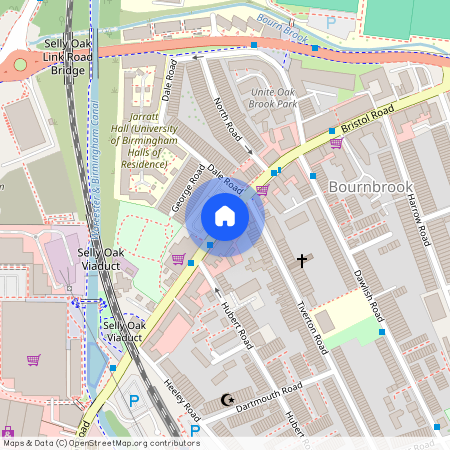 Bristol Rd, Selly Oak, birmingham, B29 6BQ