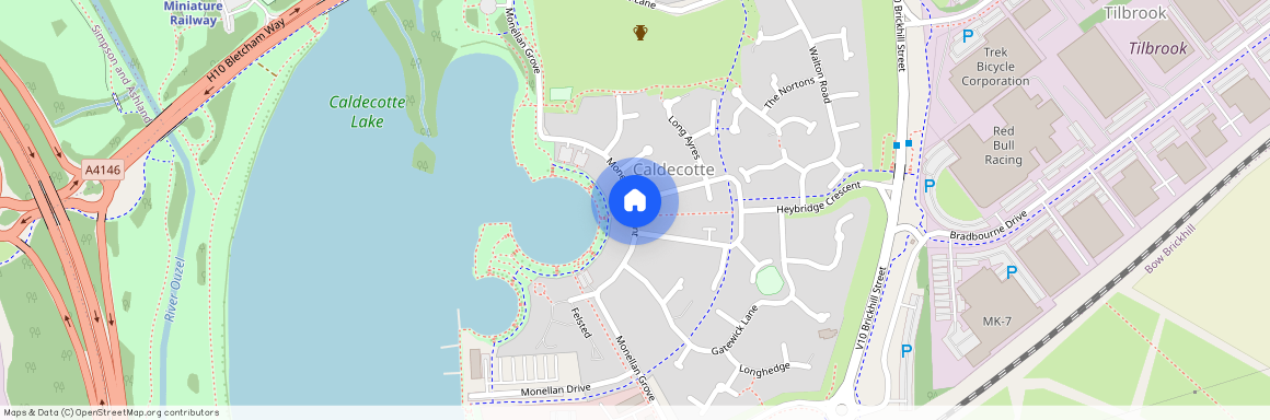 Monellan Crescent, Caldecotte, Milton Keynes, Buckinghamshire, MK7