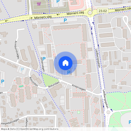 Vintervägen, Växjö