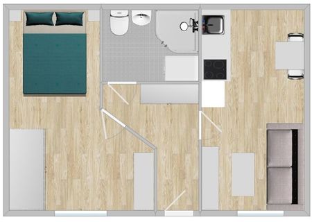 Kraków Łobzów, Czarnowiejska - Photo 5