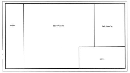 Location Appartement 1 pièce 20m² - Photo 3