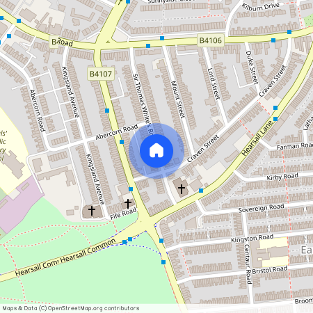 Sir Thomas Whites Road, Chapelfields, Coventry