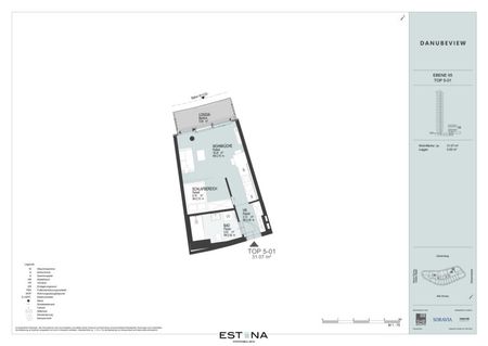 Exklusiver Singlehit mit Freifläche in unmittelbarer Nähe zur Alten Donau – Danubeview - Photo 2