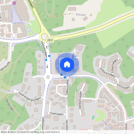 Hagtornsvägen, Sigtuna