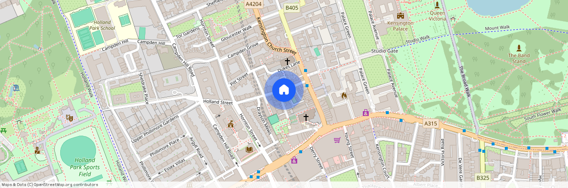 Ingelow House, Holland Street, Kensington, W8