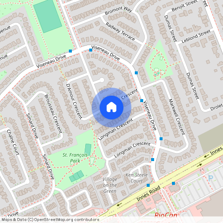 1834 D'AMOUR Crescent, Orleans - Convent Glen And Area