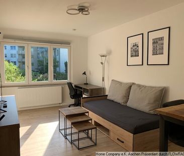 Aachen-City: Mod. möbl., helles u. ruhig im Hof gelegenes Appartment - Photo 1