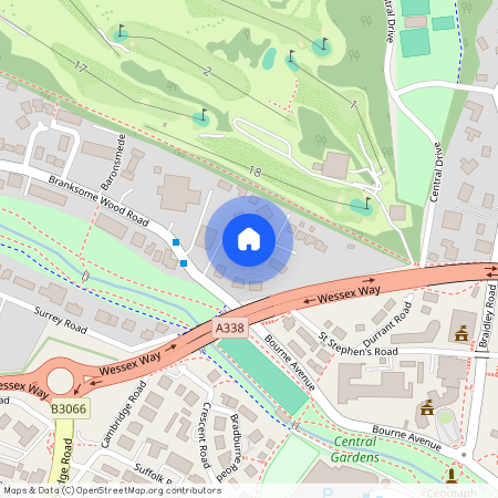 Branksome Wood Road, Bournemouth