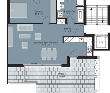 Appartement mansardé avec vue et 2 terrasses - Photo 6