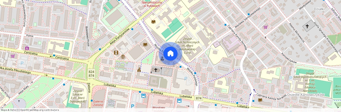 ul. Wojska Polskiego, Puławy, puławski, lubelskie