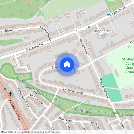 Stanhope Gardens, Highgate, London, N6