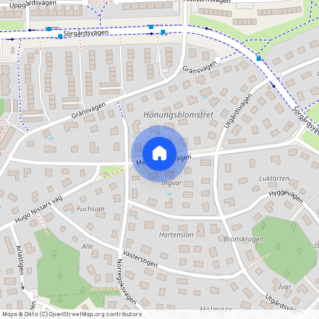 Mellangårdsvägen, Spånga