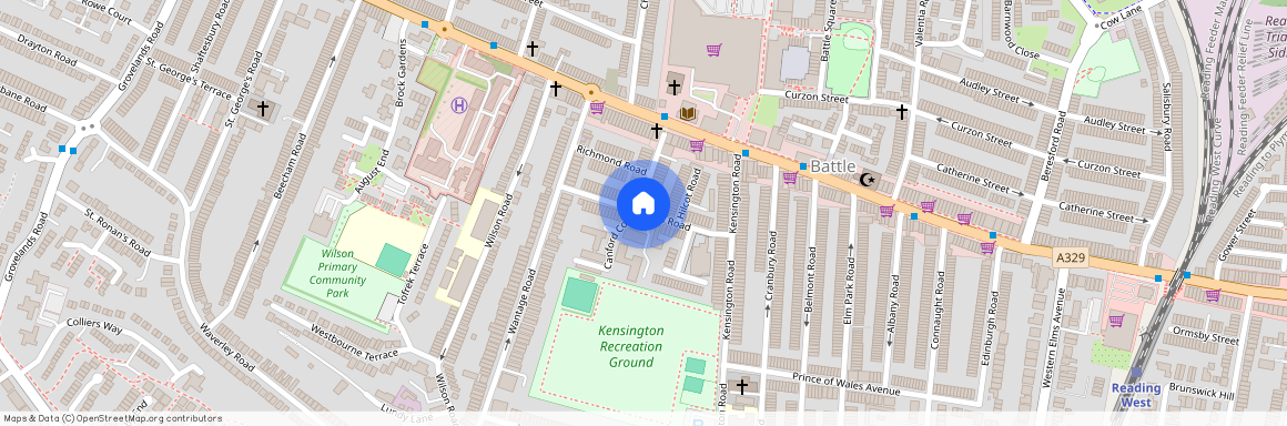 Wilton Road, Reading, RG30