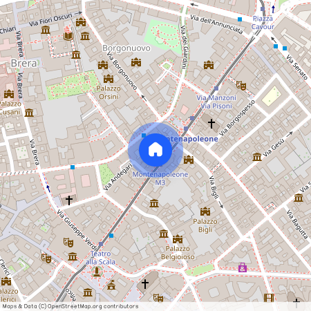 Vicolo Giardino, Milan, Lombardy 20121