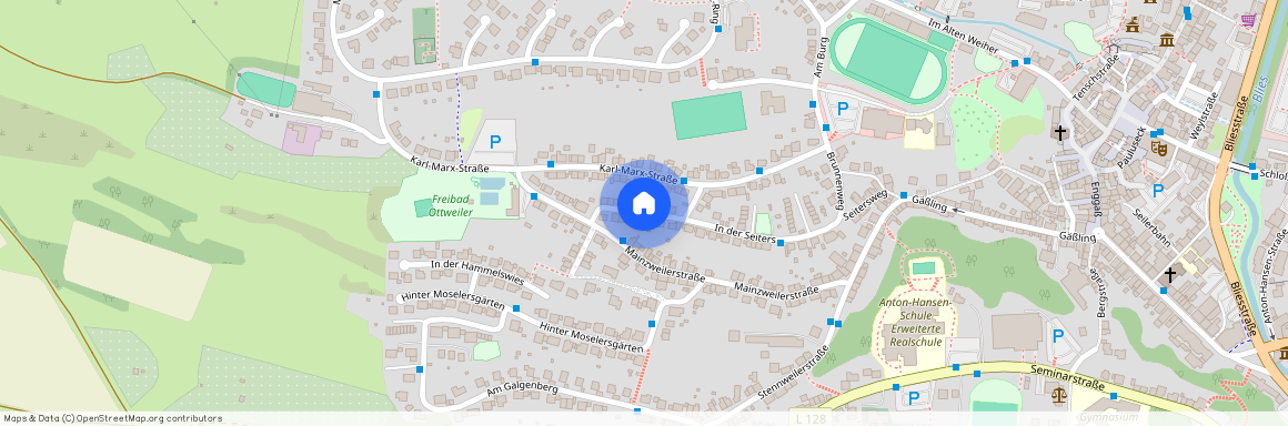 Mozartstraße, 66564, Mozartstraße    Ottweiler