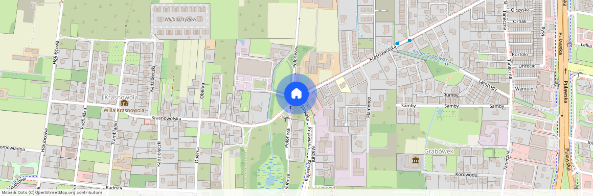 Warszawa Ursynów Grabów, Krasnowolska