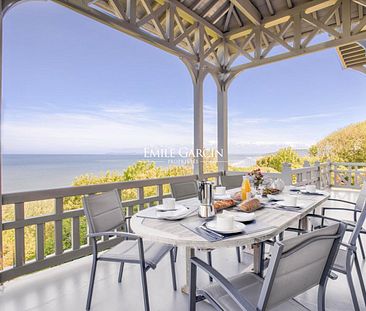 Normandie, Benerville-sur-Mer, à louer, propriété avec vue imprenable sur la mer. - Photo 1