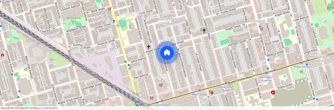 77 Northcote Avenue nd Floor, Toronto