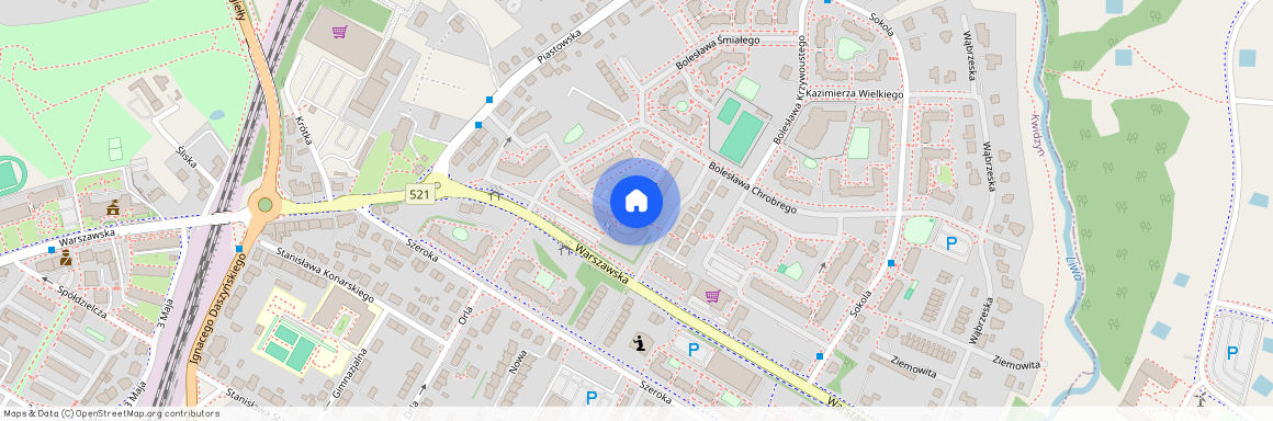 Mieszka I, Kwidzyński, Kwidzyn, Osiedle Piastowskie