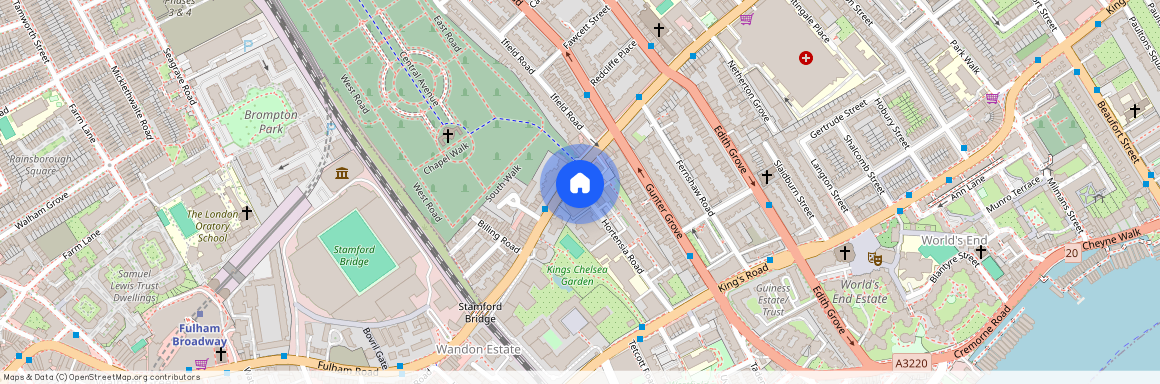Brompton Cemetery, Fulham Road, Lot's Village, London, SW10 0QB, United Kingdom