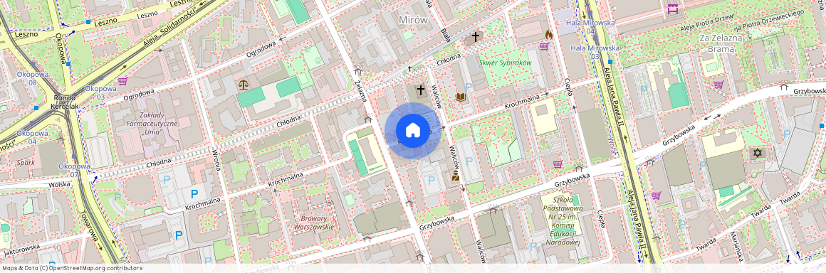 ul. Krochmalna, Mirów, Wola, Warszawa, mazowieckie