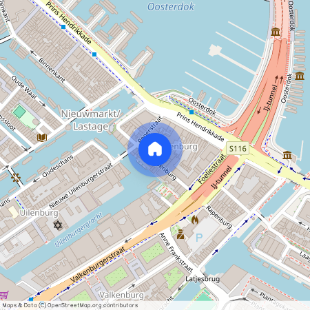 Nieuwmarkt/Lastage, 1011 TV, Rapenburg, Amsterdam