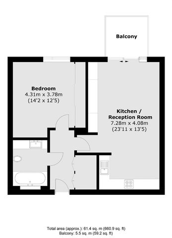1 Bed Flat, Still Walk, SE1 - Photo 3