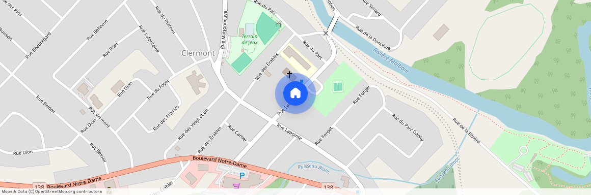 Rue Saint Philippe, Clermont, QC, Canada