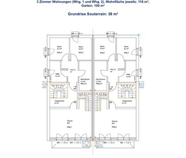 Moderne 3-Zimmer-Maisonette-Wohnung mit Terrasse u. Garten! - Photo 1