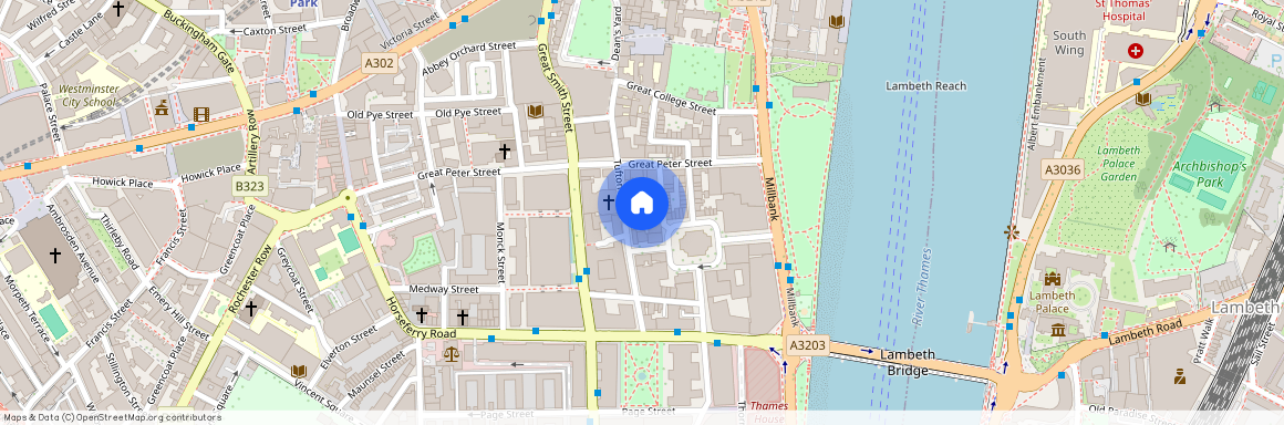 Tufton Street, Westminster, London, SW1P