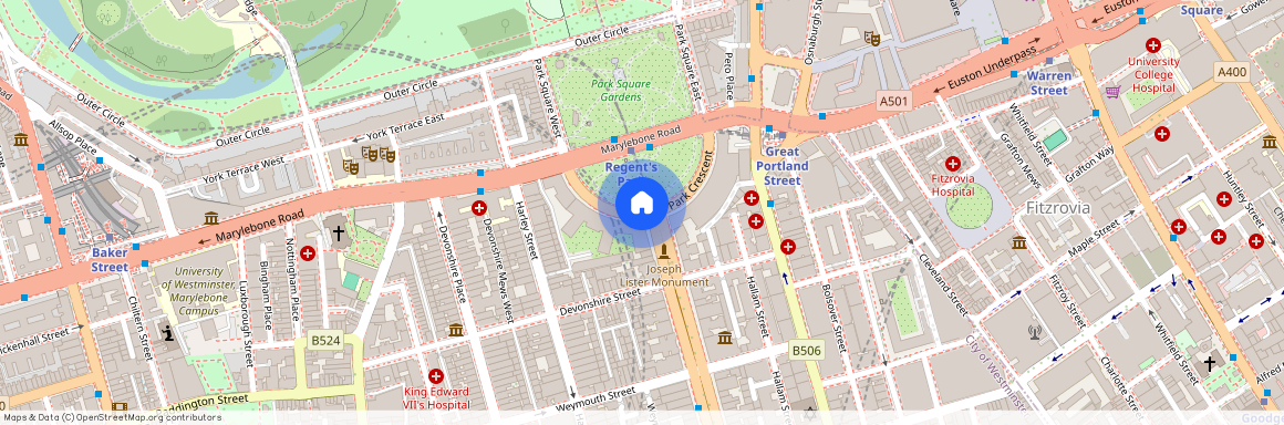 Park Crescent, London W1B